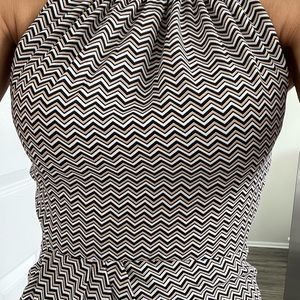 Chevron Maxi Dress